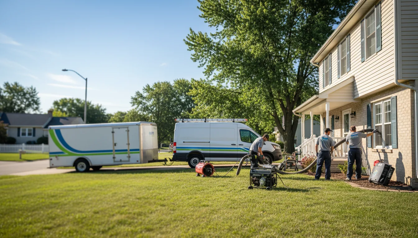 Flooded Basement Restoration And Cleanup With Repair in Chapman, NE near me